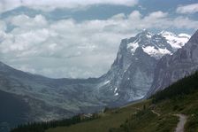 The Wetterhorn from Alpiglen