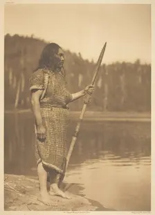 The Whaler - Clayoquot, 1915. Creator: Edward Sheriff Curtis