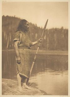 The Whaler - Clayoquot, 1915. Creator: Edward Sheriff Curtis
