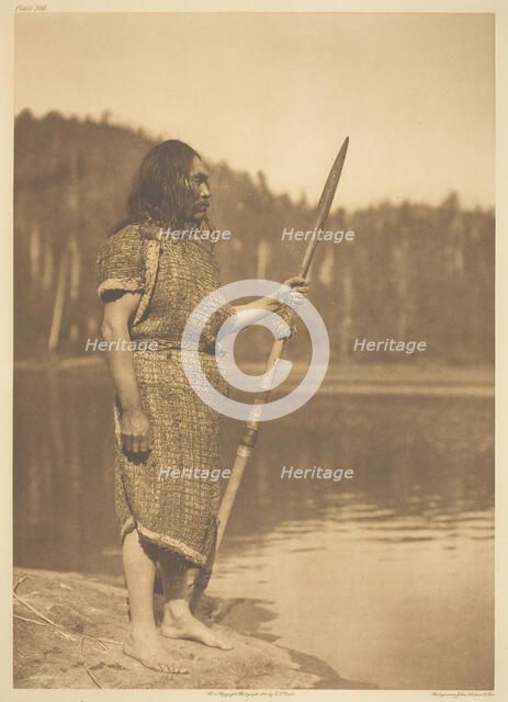 The Whaler - Clayoquot, 1915. Creator: Edward Sheriff Curtis.