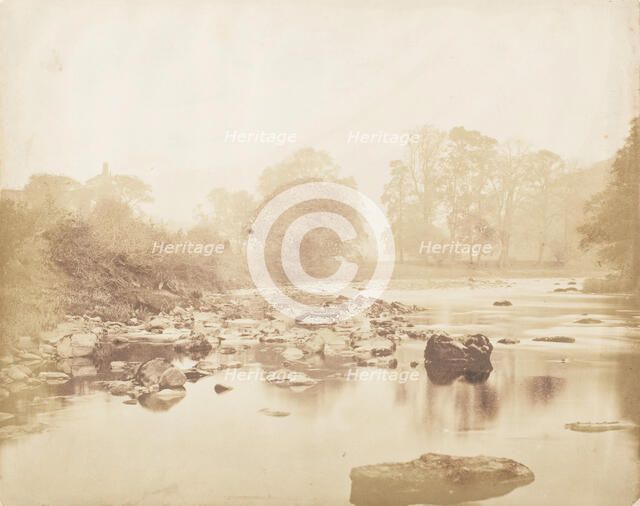 The Wharfe, Yorkshire, 1853-56. Creator: John Dillwyn Llewelyn.