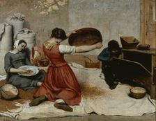 The Wheat Sifters (Les Cribleuses de Blé), 1854