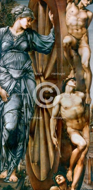 'The Wheel of Fortune', 1875-1883. Artist: Sir Edward Coley Burne-Jones