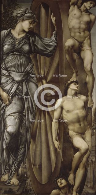 The Wheel of Fortune, 1883. Artist: Burne-Jones, Sir Edward Coley (1833-1898)