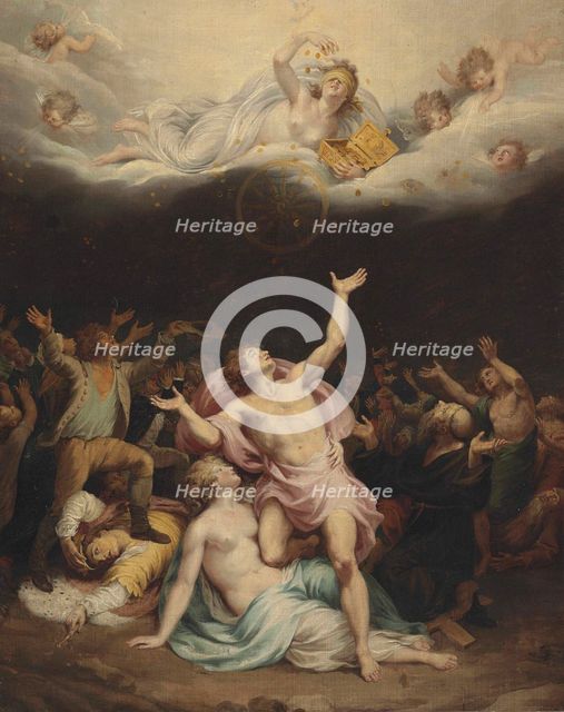 The Wheel of Fortune. Creator: Westall, Richard (1765-1836).