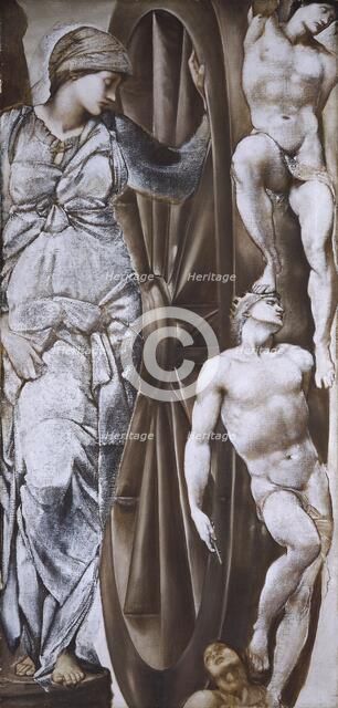'The wheel of fortune', c1882. Creator: Sir Edward Coley Burne-Jones.