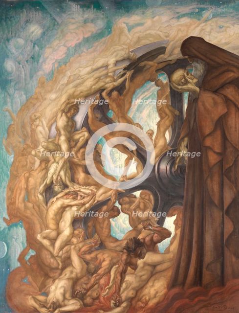 The Wheel of the World, 1940. Creator: Jean Delville.