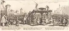 The Wheel, c. 1633. Creator: Jacques Callot