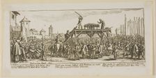 The Wheel, plate fourteen from The Large Miseries of War, n.d. Creator: Gerard van Schagen