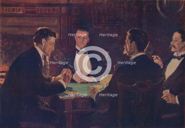 'The Whist Players', c1900, (c1915). Artist: John Maler Collier.