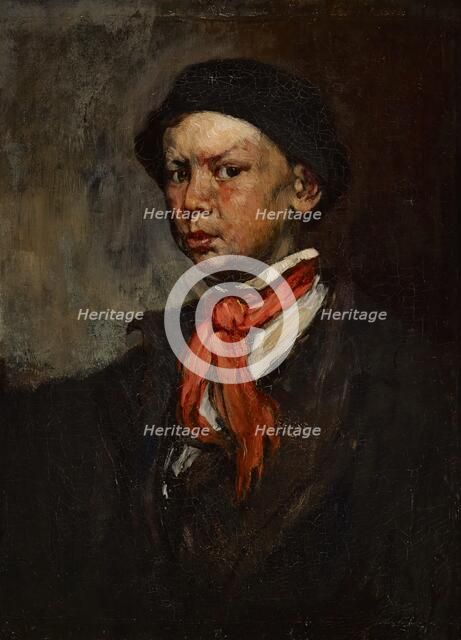 The Whistling Boy, about 1873. Creator: Joseph Frank Currier.