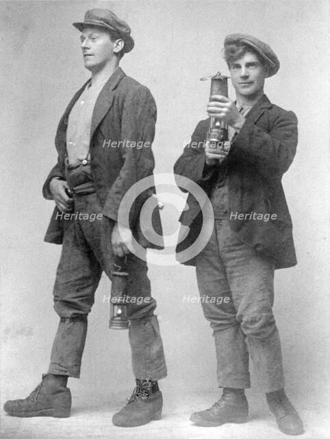 'The Whistling Colliers', 1924. Artist: Unknown