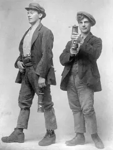 The Whistling Colliers 1924. Creator: Unknown