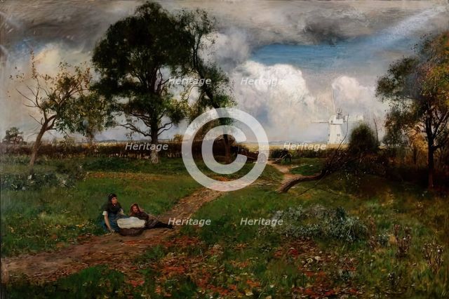 The White Mill, 1880-1910. Creator: David Murray.