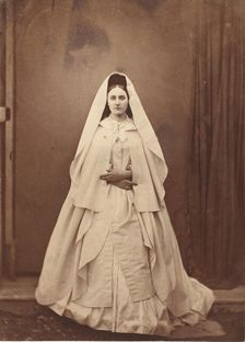 The White Nun, 1856-57. Creator: Pierre-Louis Pierson