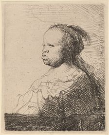 The White Negress, c. 1630. Creator: Rembrandt Harmensz van Rijn