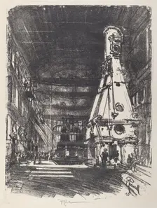 The White and Black Hammers, 1917. Creator: Joseph Pennell