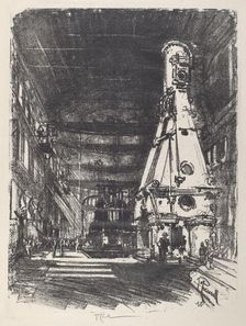 The White and Black Hammers, 1917. Creator: Joseph Pennell