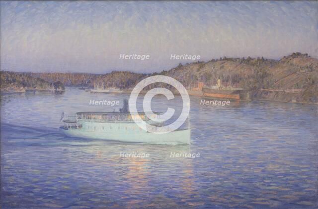 The White Boat, 1906. Creator: Prince Eugen, Duke of Närke.