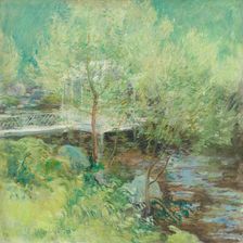 The White Bridge, after 1895. Creator: John Henry Twachtman