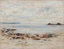 The White Calm - Ailsa Craig from Port an Righ, 1901. Creator: William McTaggart