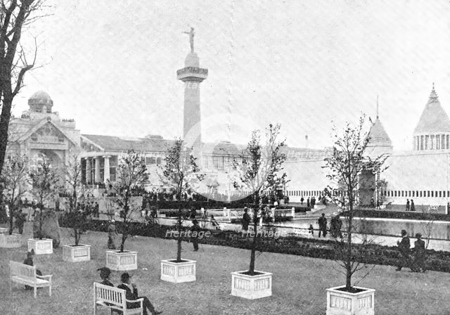 The White City on the Seashore: the Danish National Exhibition - grounds..., 1909. Creator: Hermansen.