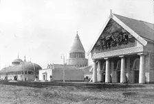 The White City on the Seashore: the Danish National Exhibition - Hall of Agriculture, 1909. Creator: Hermansen
