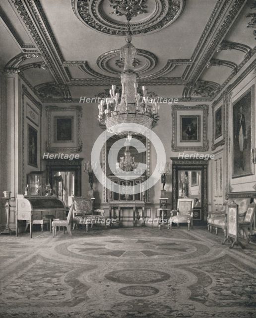 'The White Drawing Room, Windsor Castle', 1927. Artist: Unknown.