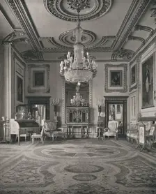 The White Drawing Room, Windsor Castle 1927