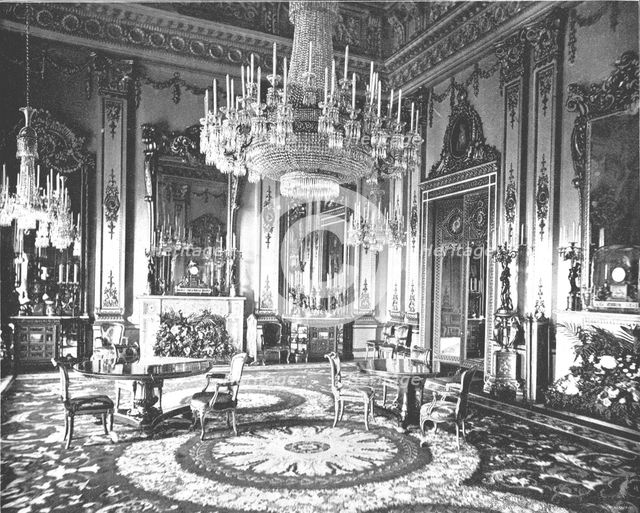 The White Drawing Room, Buckingham Palace, London, 1894.   Creator: Unknown.