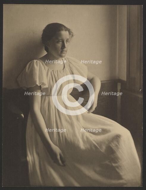 The White Dress, 1897. Creator: Clarence H White.