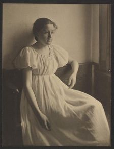 The White Dress, 1897. Creator: Clarence H White