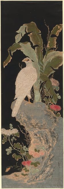The White Falcon, 1780. Creator: Isoda Koryusai