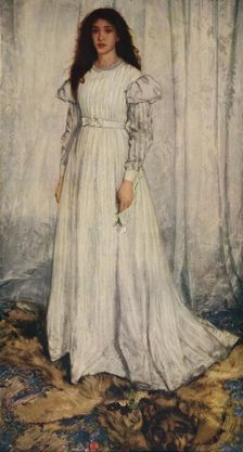 The White Girl 1862. Artist: James Abbott McNeill Whistler