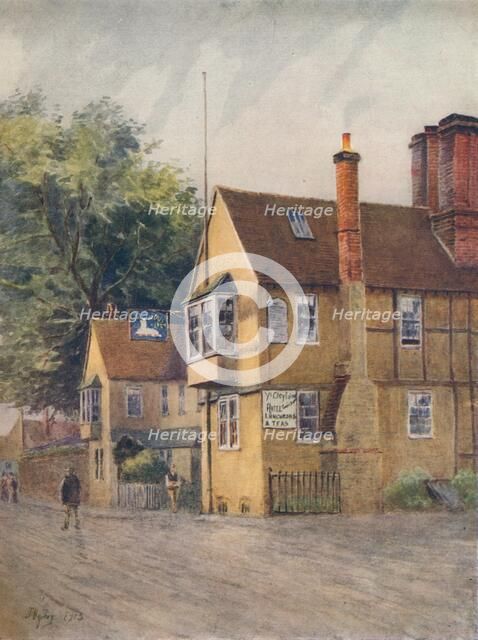 'The White Hart, Godstone', 1913, (1914). Artist: James S Ogilvy.