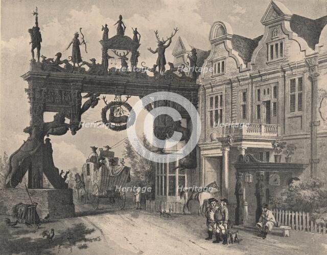 The White Hart Inn, Scole, Norfolk, 1915. Artist: Unknown.