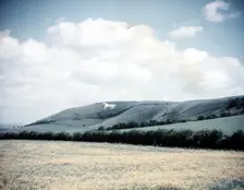 The White Horse at Westbury, Wiltshire, c1955. Creator: Arthur Charles Kirby Ware