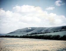 The White Horse at Westbury, Wiltshire, c1955. Creator: Arthur Charles Kirby Ware