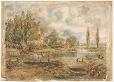The White Horse. Creator: John Constable (British, 1776-1837), imitator of