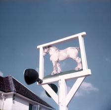 The White Horse, Hertingfordbury, Hertfordshire, c1955. Creator: Arthur Charles Kirby Ware