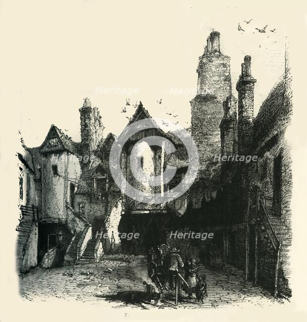 'The White Horse Hostel', c1870.