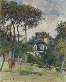 The white House, 1885. Creator: Gauguin, Paul Eugéne Henri (1848-1903)