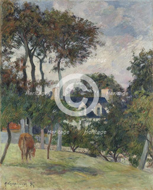 The white House, 1885. Creator: Gauguin, Paul Eugéne Henri (1848-1903).
