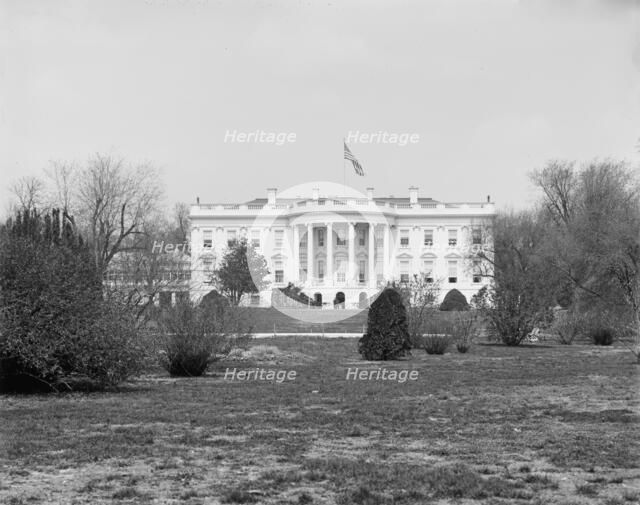 The White House, south front, Washington, D.C., 1902. Creator: Unknown.