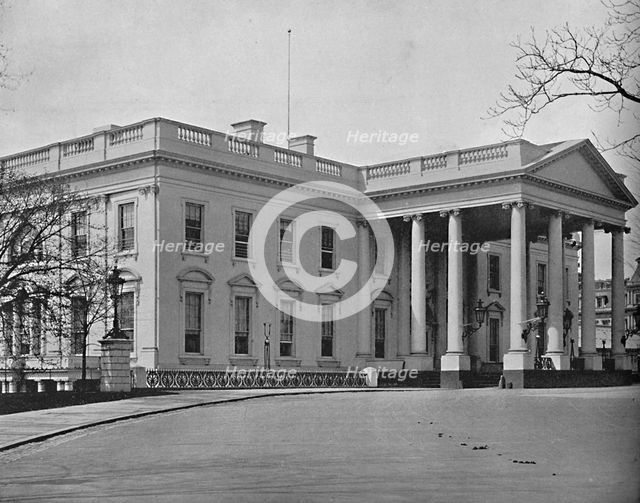 "The White House", Washington D.C.', c1897. Creator: Unknown.