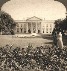 The White House, Washington D.C 1908. Creator: Works and Sun Sculpture Studios