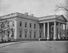 "The White House", Washington D.C. c1897. Creator: Unknown