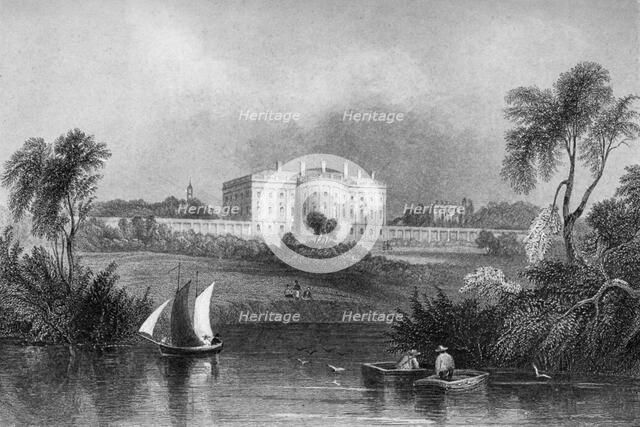 The White House, Washington D.C., USA, 1841 (1908). Artist: Unknown