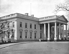 The White House, Washington DC, USA, c1900. Creator: Unknown