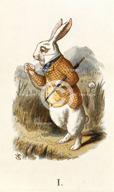 The White Rabbit, 1890.  Creator: John Tenniel.